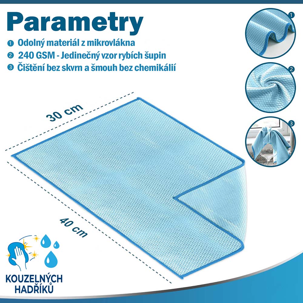 Sada kouzelných hadříků - 5 ks