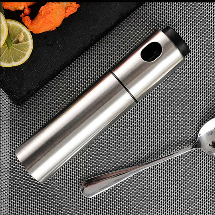 Láhev s nerezovým sprejem na olej, 135 ml, kov