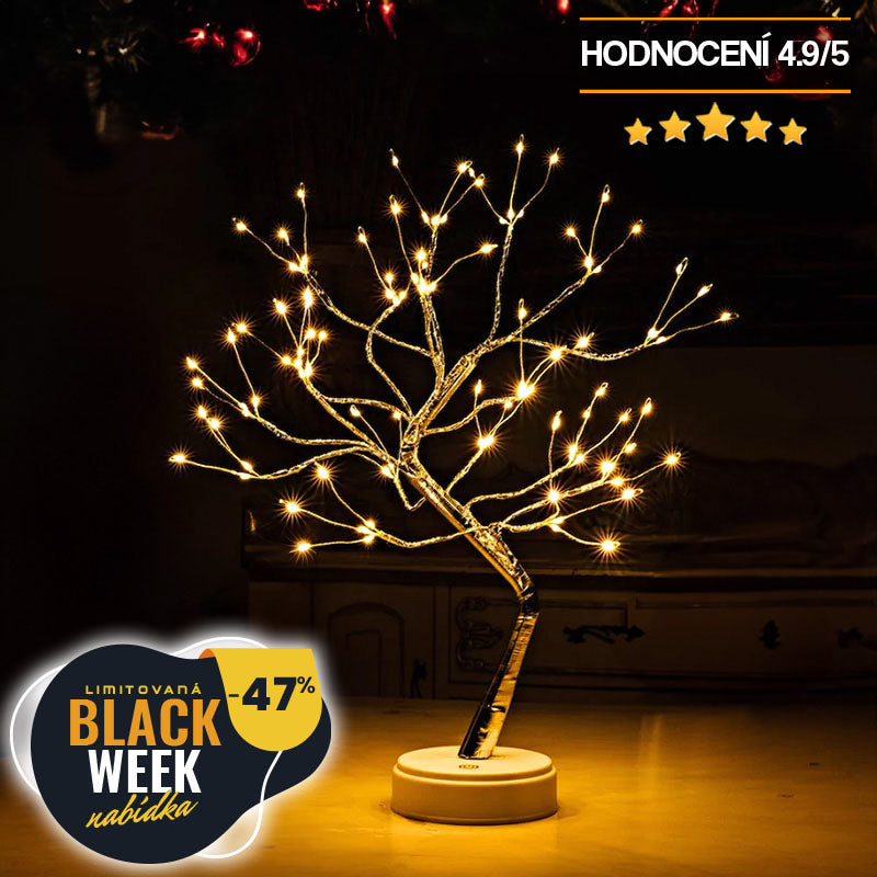 Kouzelná zimokvětová lampa