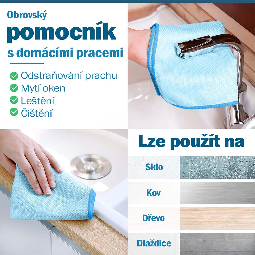 Sada kouzelných hadříků - 5 ks