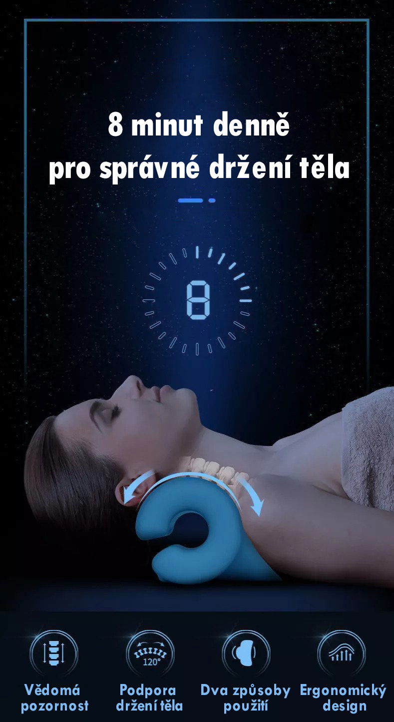 Relaxační polštář na krk