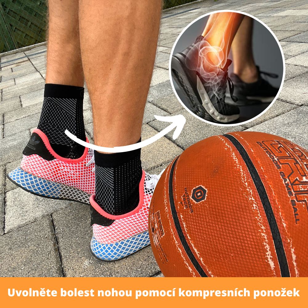 Kompresní ponožky - 1 pár
            